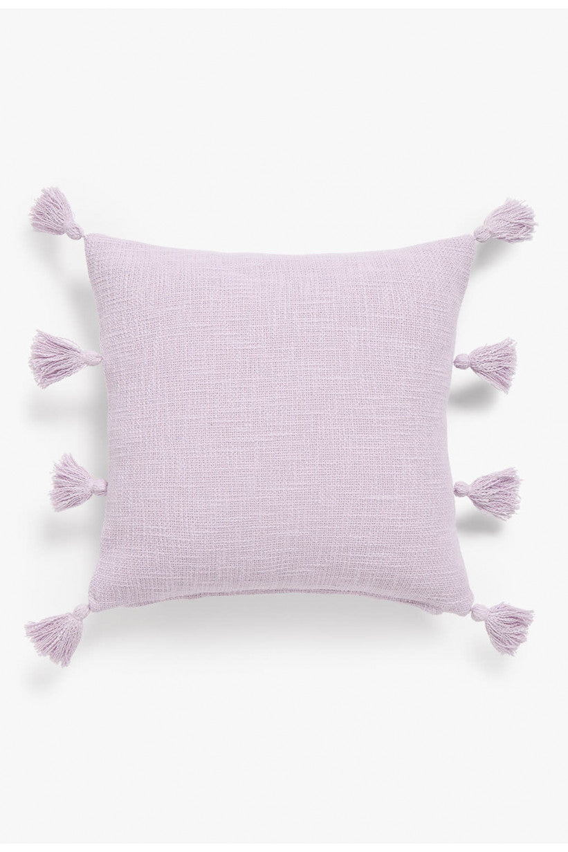 Vintage Square Cushion Cover Lilac