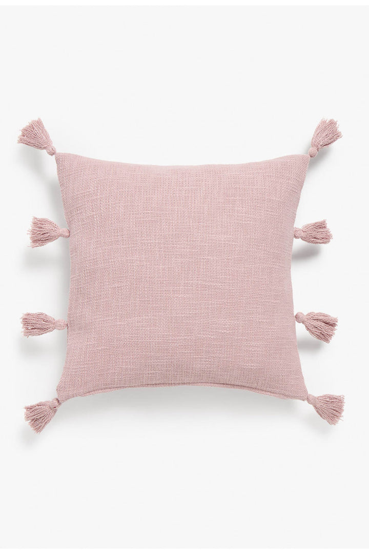 Vintage Square Cushion Cover Dusty Sweet Pink