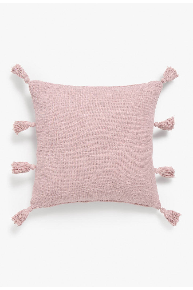 Vintage Square Cushion Cover Dusty Sweet Pink