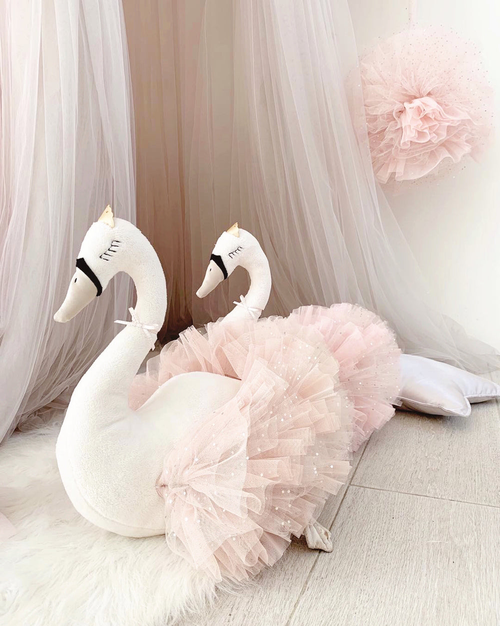 Swan Princess Light Pink, Toy, Spinkie - 3LittlePicks
