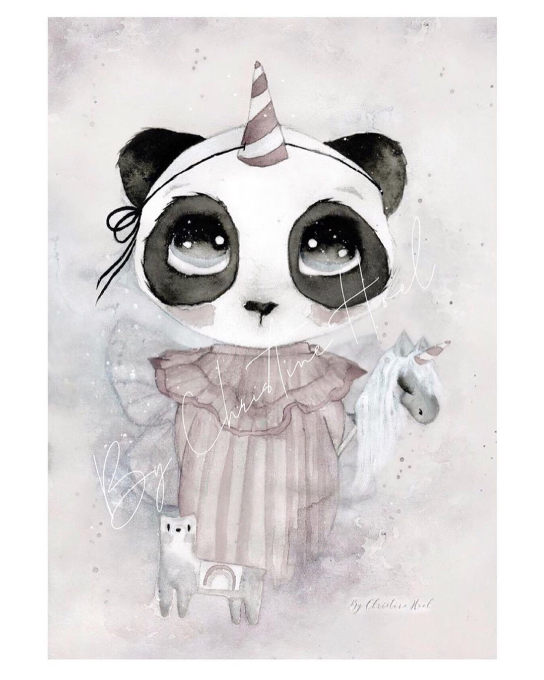 Panda Clara, Decor, By Christine Hoel - 3LittlePicks