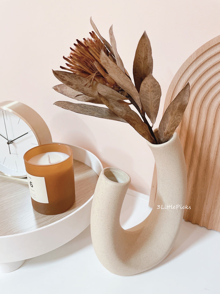 Boho Clay Vase