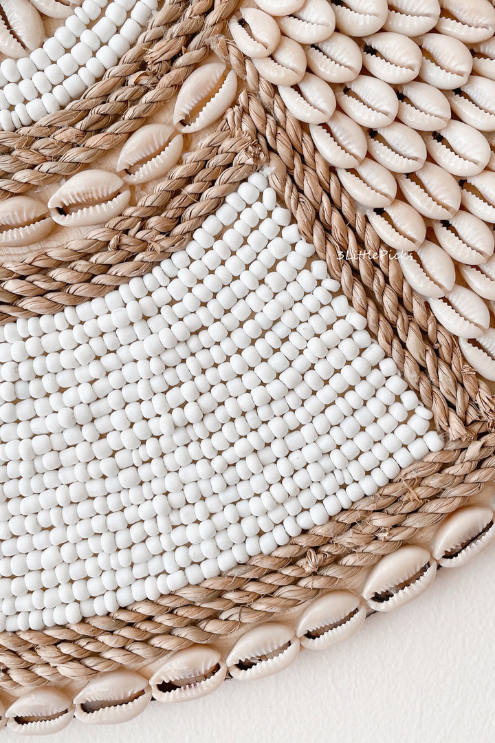 Shell and Beads Wall Hanging
