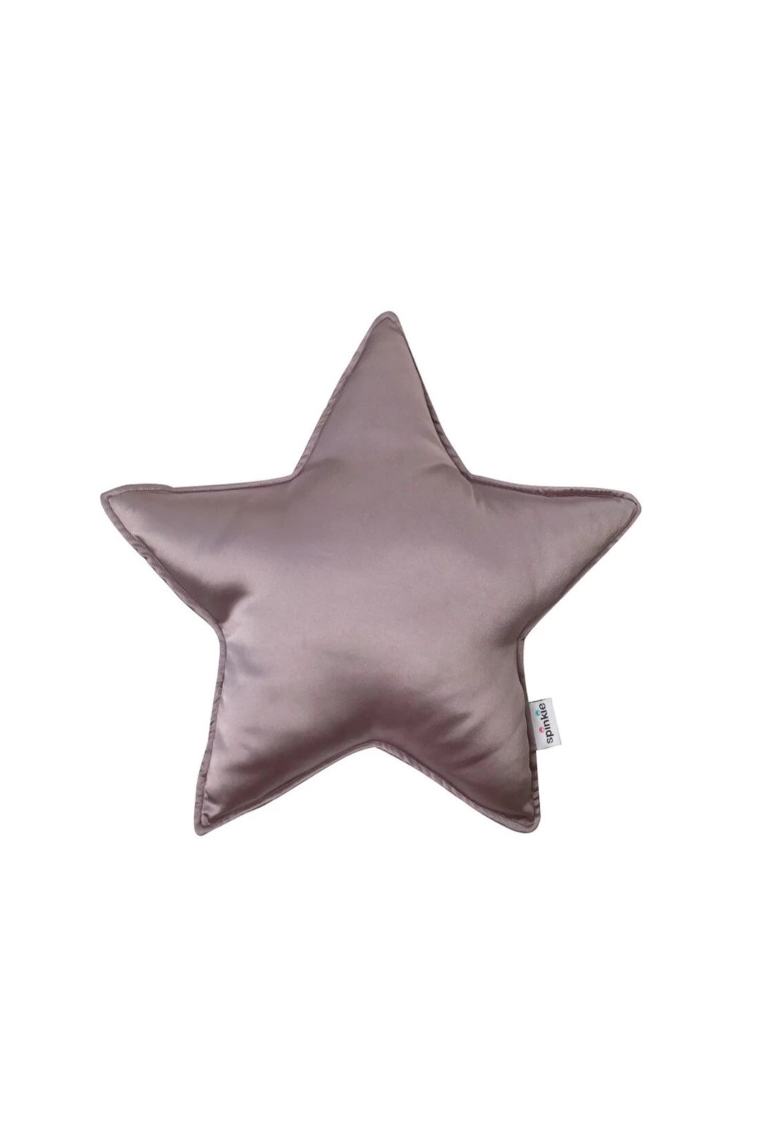 Charmeuse Star Pillow Mauve