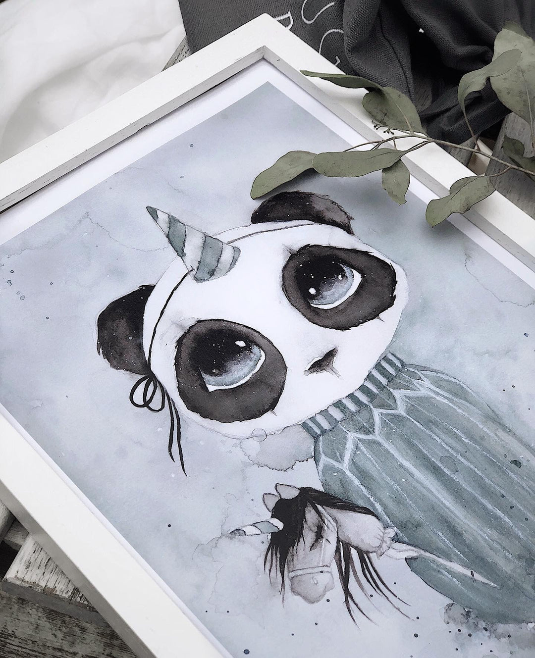 Panda Carlos, Decor, By Christine Hoel - 3LittlePicks