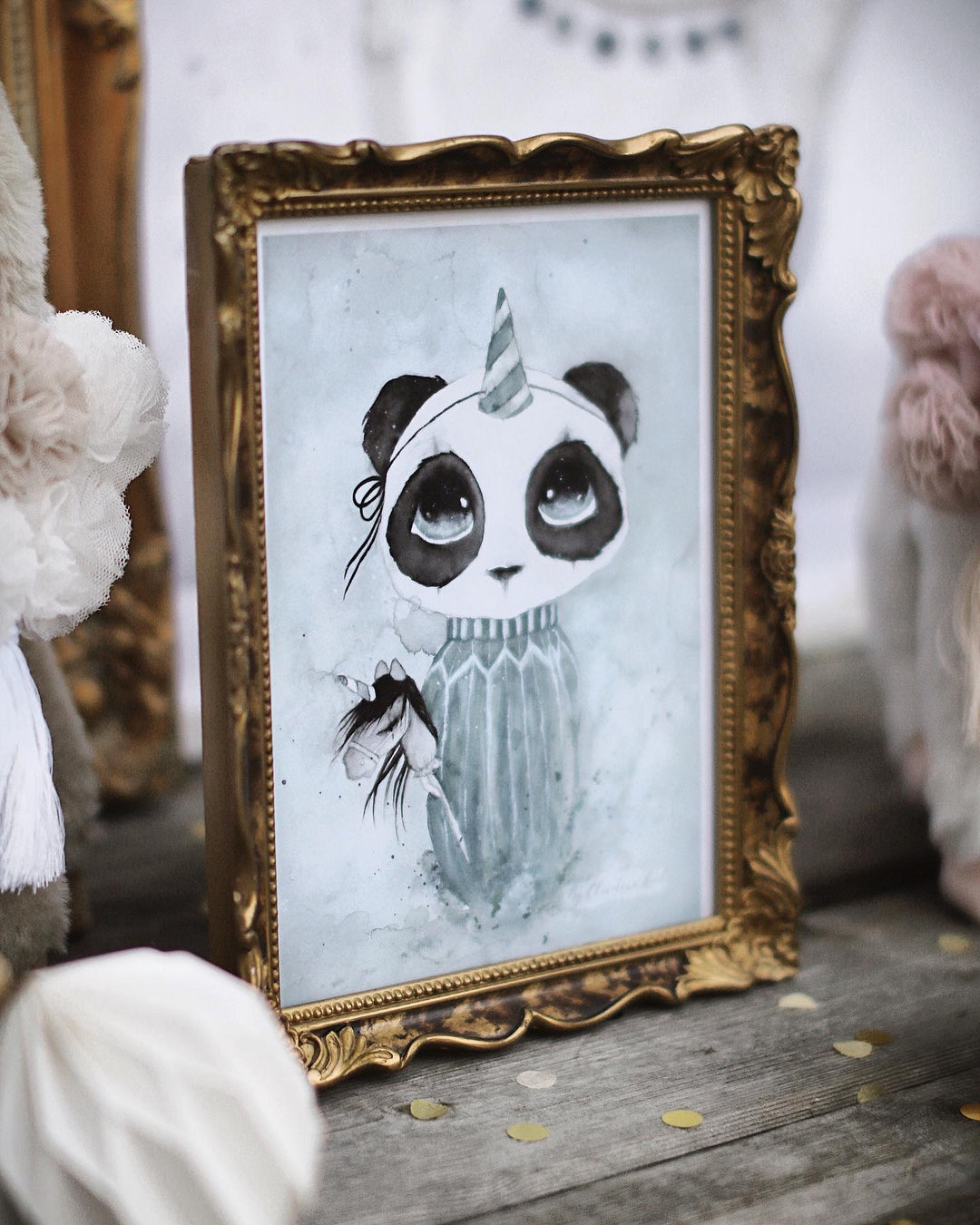 Panda Carlos, Decor, By Christine Hoel - 3LittlePicks