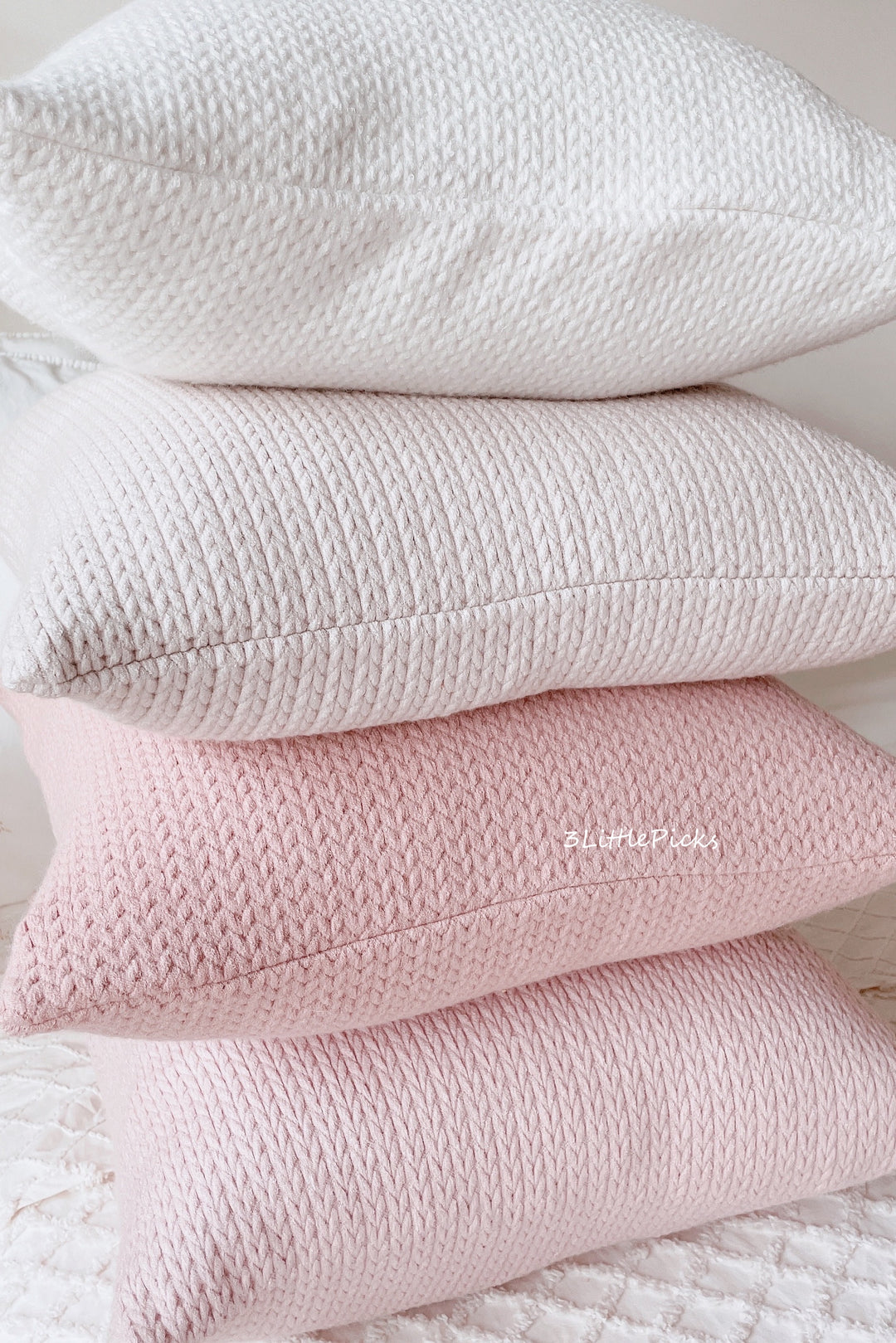 Wheat Ear Knitted Cushion Covers