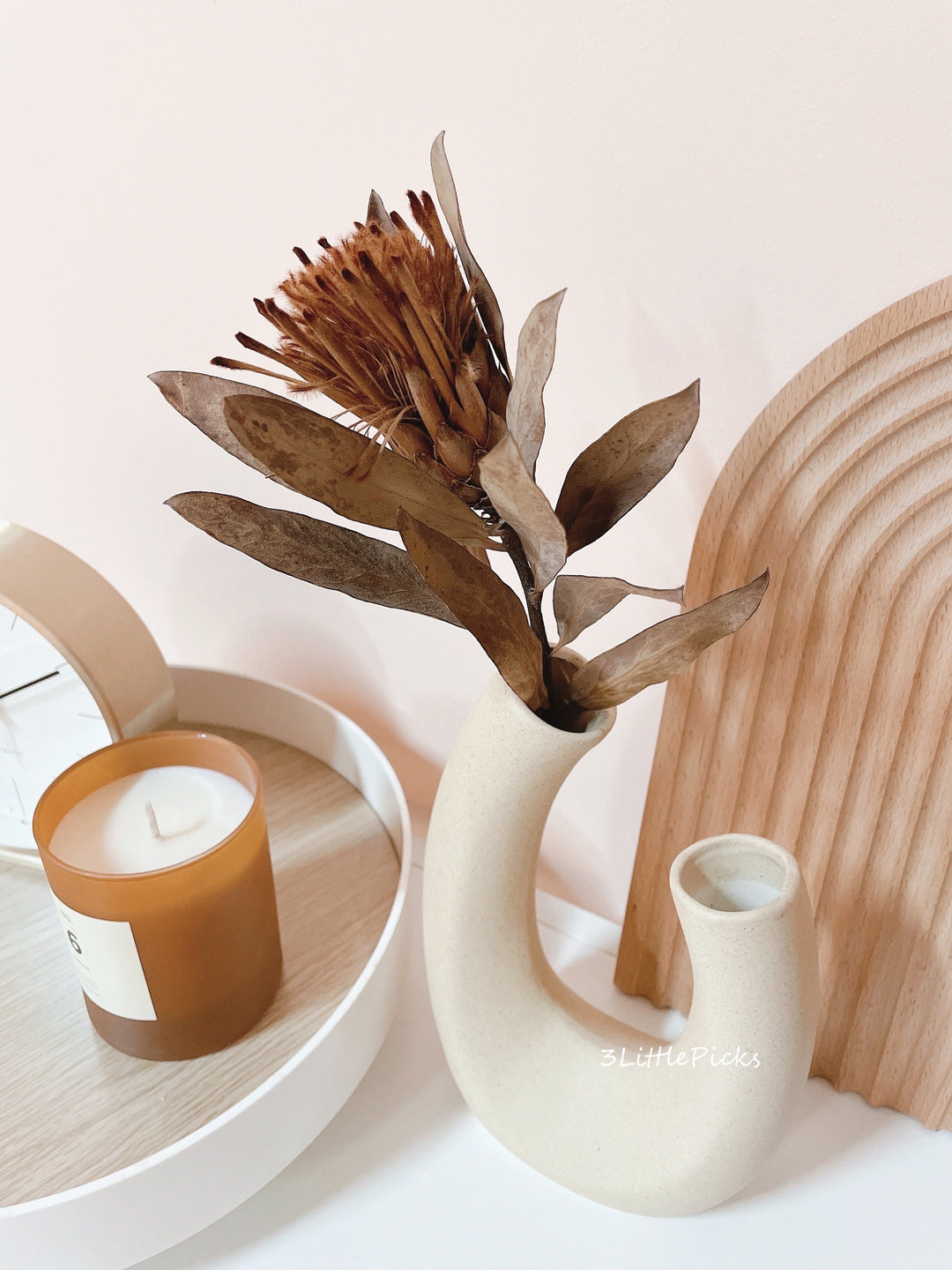 Boho Clay Vase