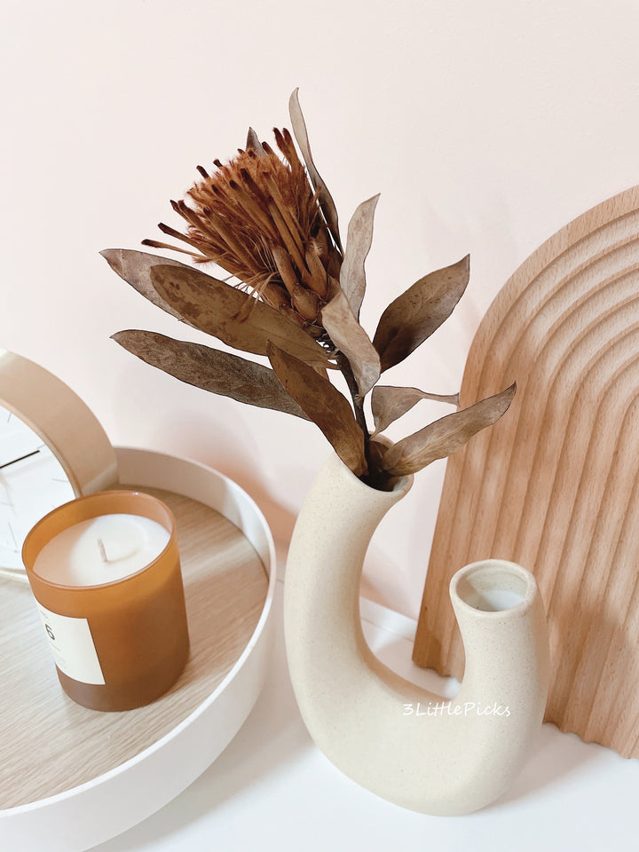 Boho Clay Vase