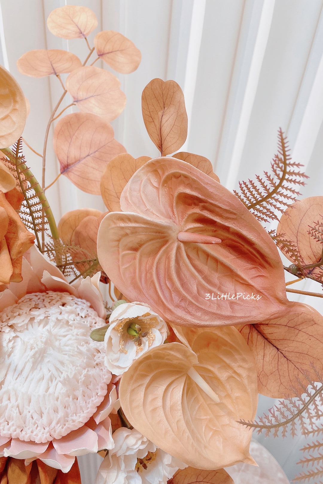 Burnt Orange and Peach Large Bouquet