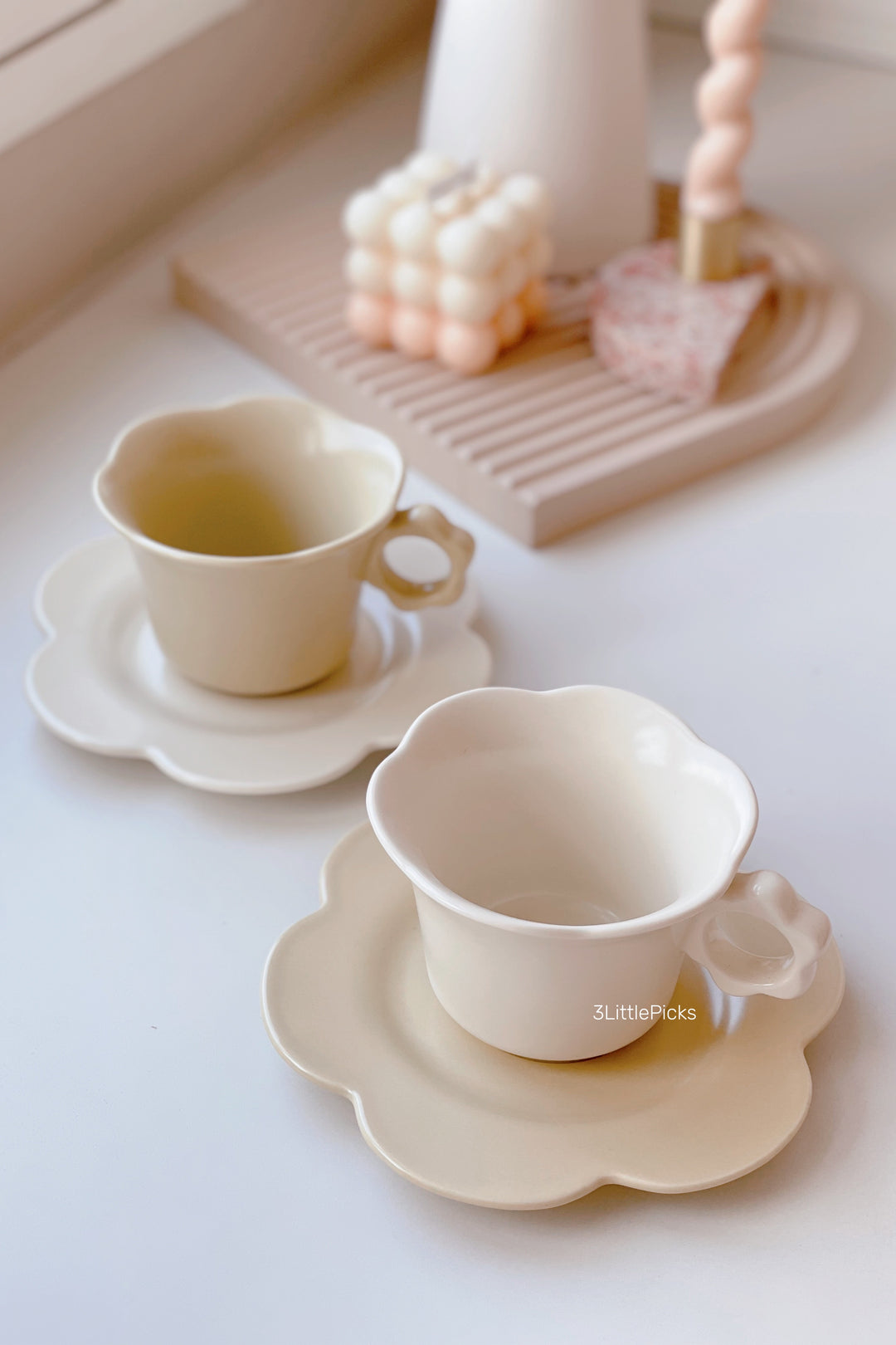 Elegant Creamy Tea Time