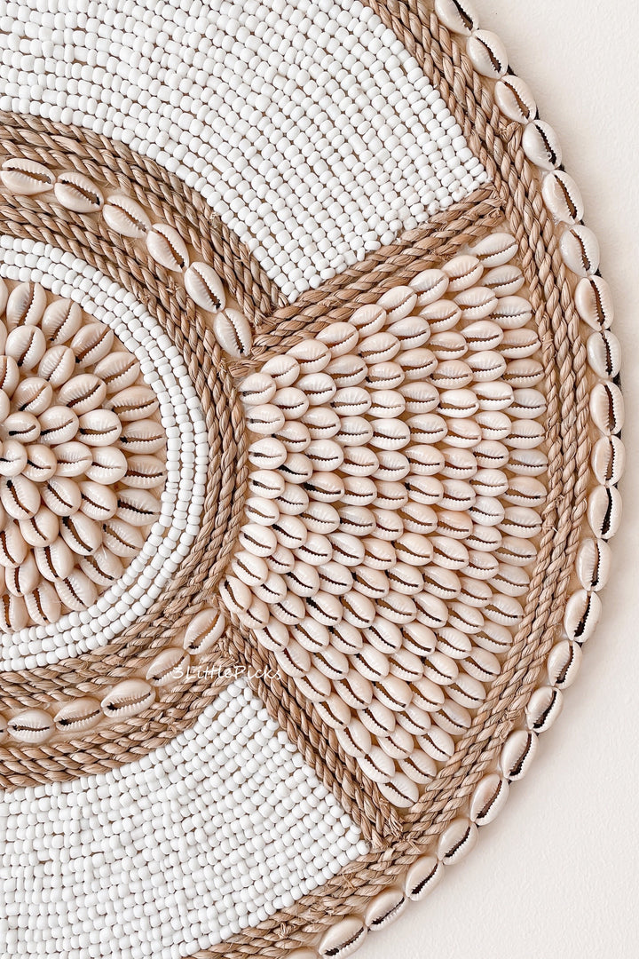Shell and Beads Wall Hanging