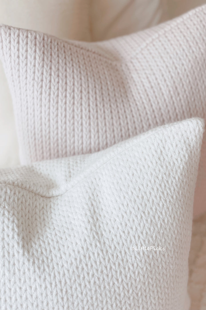 Wheat Ear Knitted Cushion Covers
