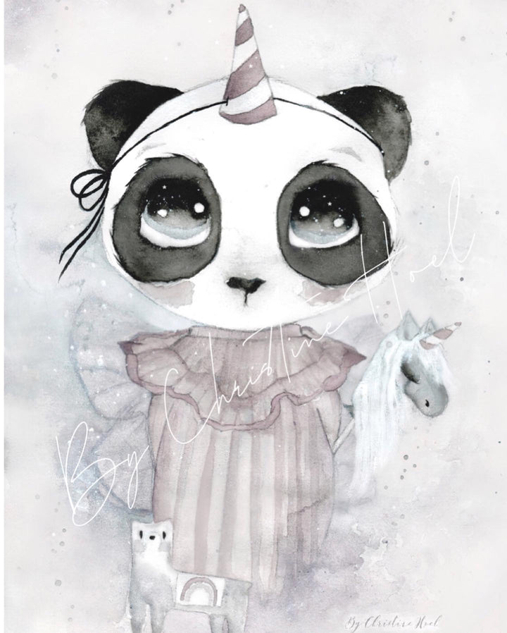 Panda Clara, Decor, By Christine Hoel - 3LittlePicks