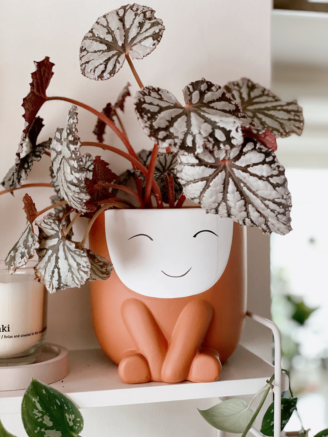 Smiley Kid Planter