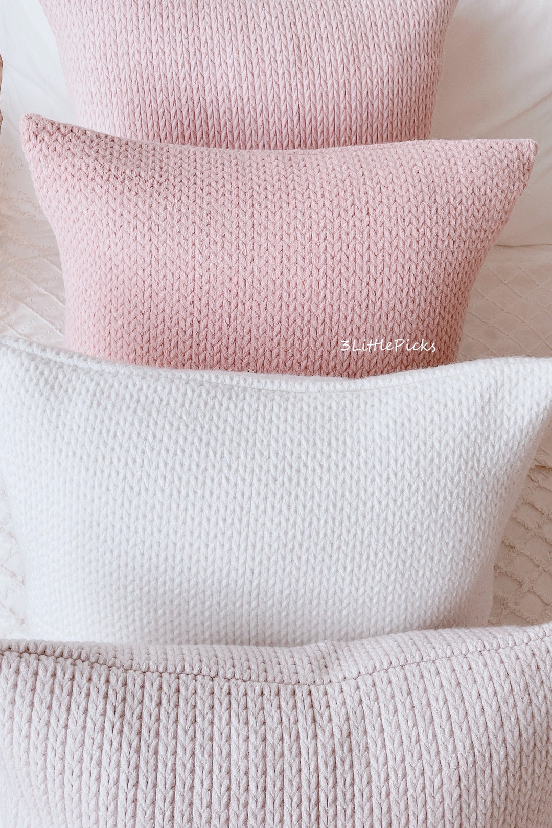 Wheat Ear Knitted Cushion Covers