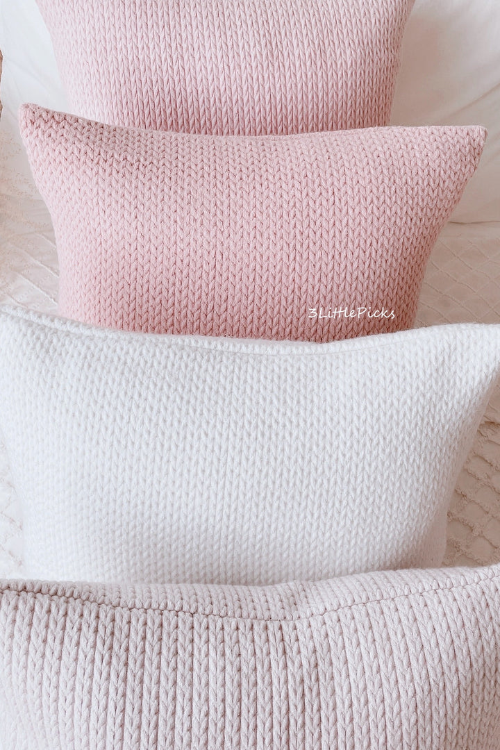 Wheat Ear Knitted Cushion Covers