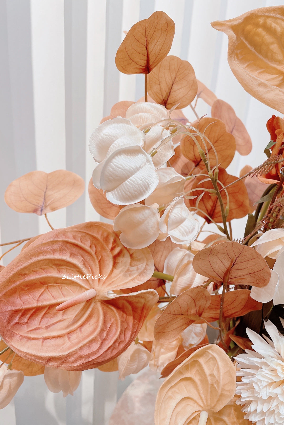 Burnt Orange and Peach Large Bouquet