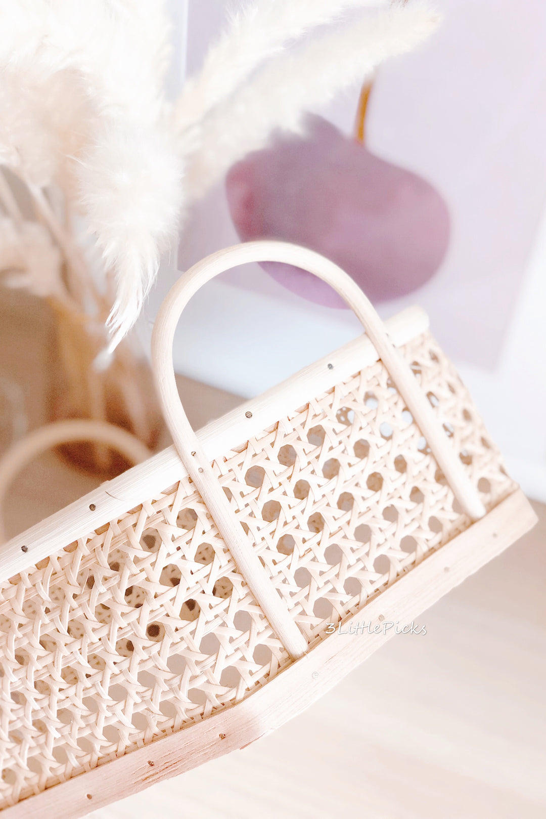 Rattan Hexagonal Basket