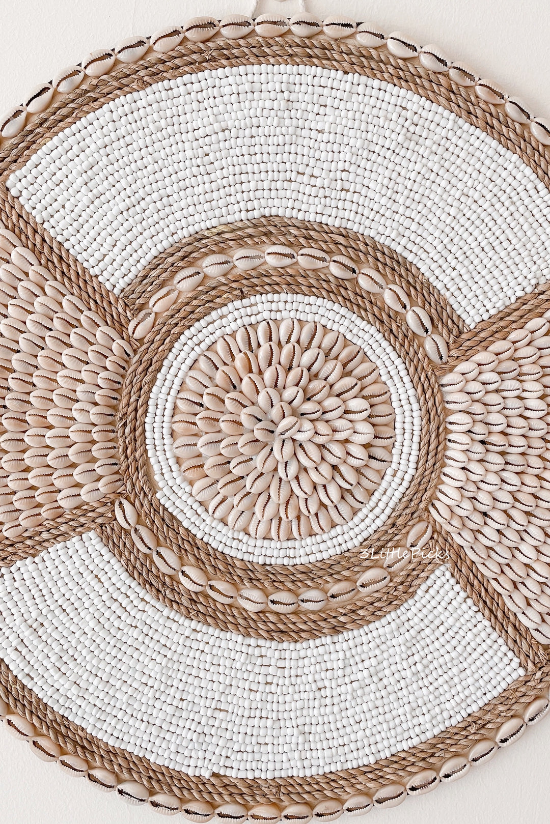 Shell and Beads Wall Hanging