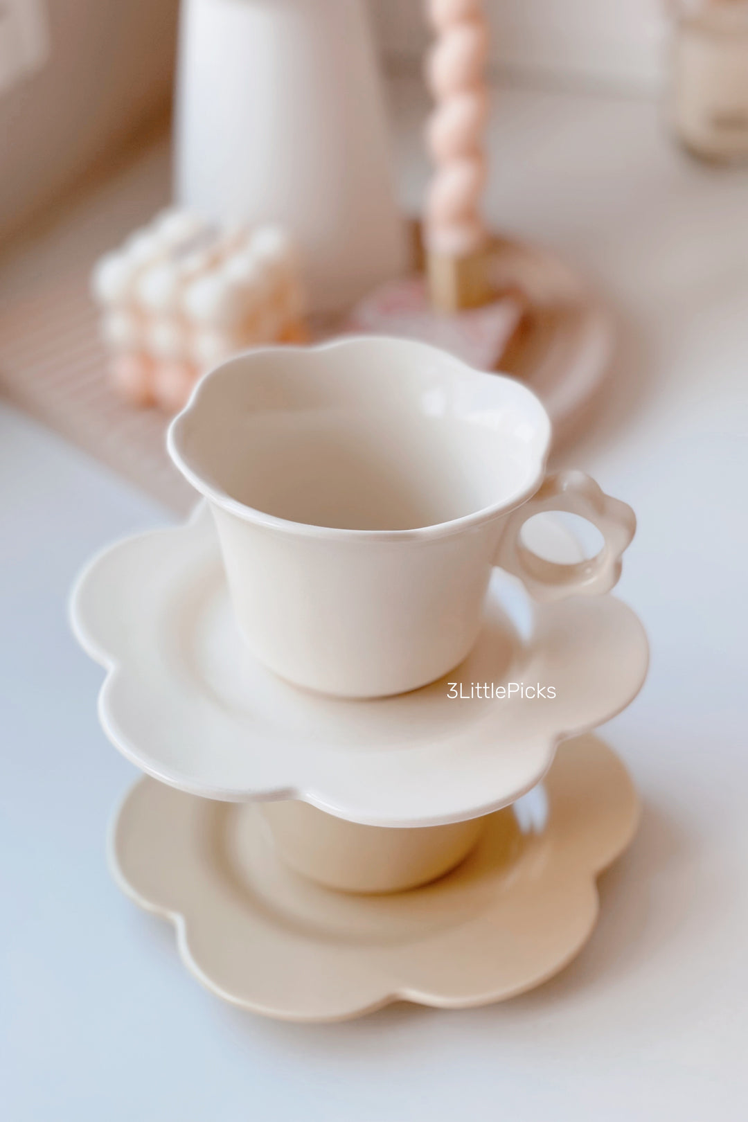 Elegant Creamy Tea Time