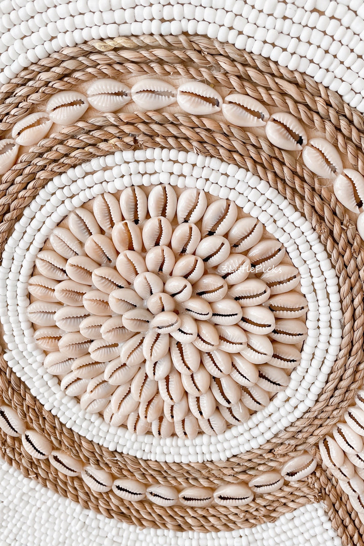 Shell and Beads Wall Hanging