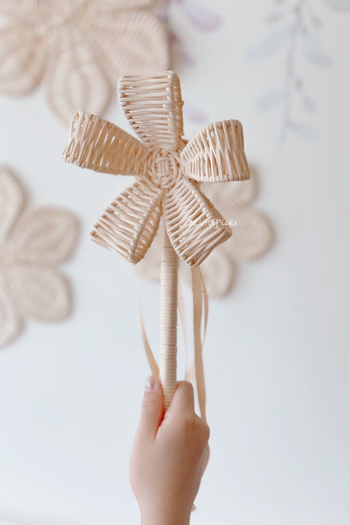 Rattan Flower Wand