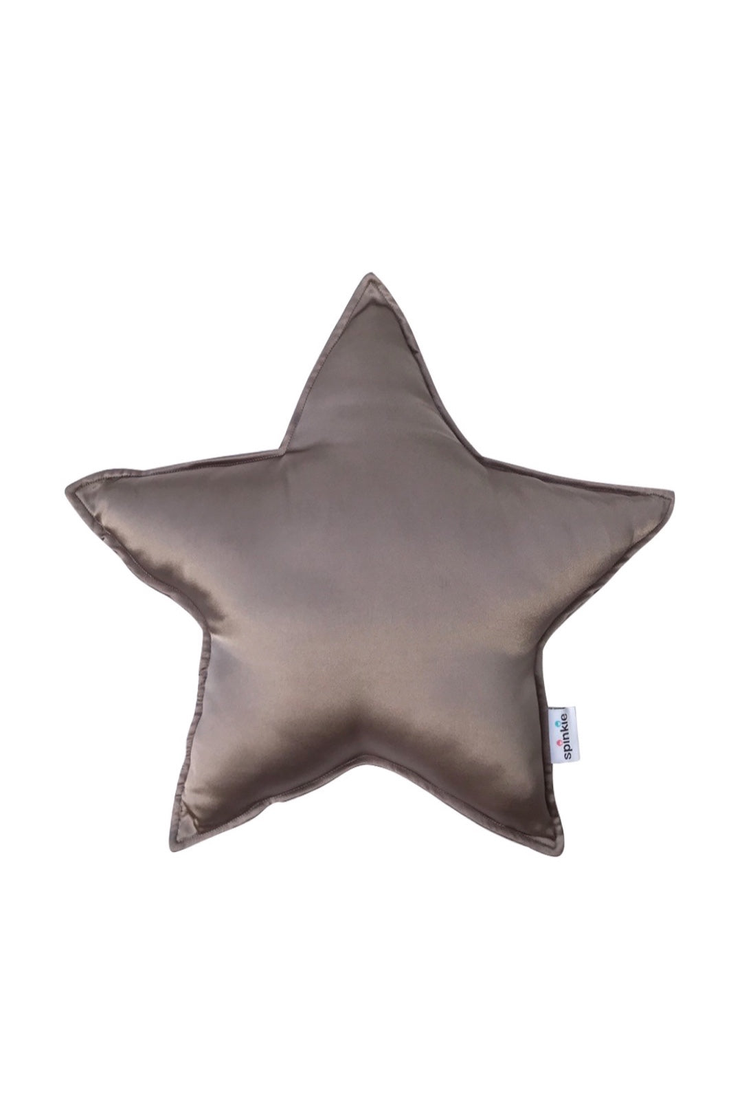 Charmeuse Star Pillow Taupe