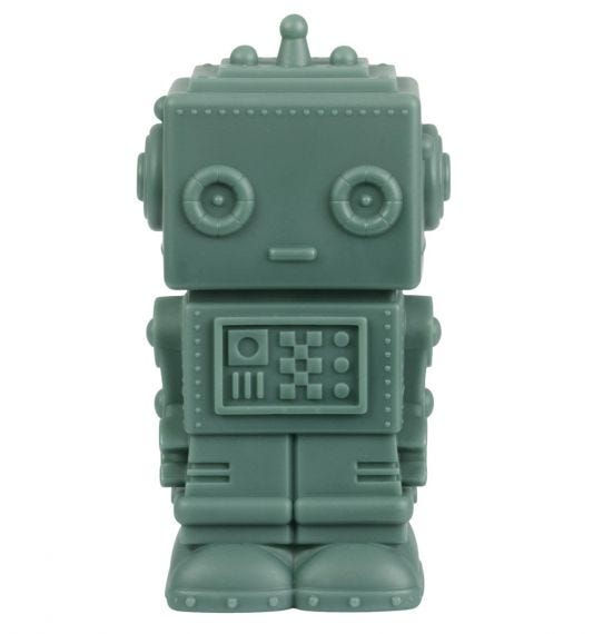 Robot Money Box dark sage