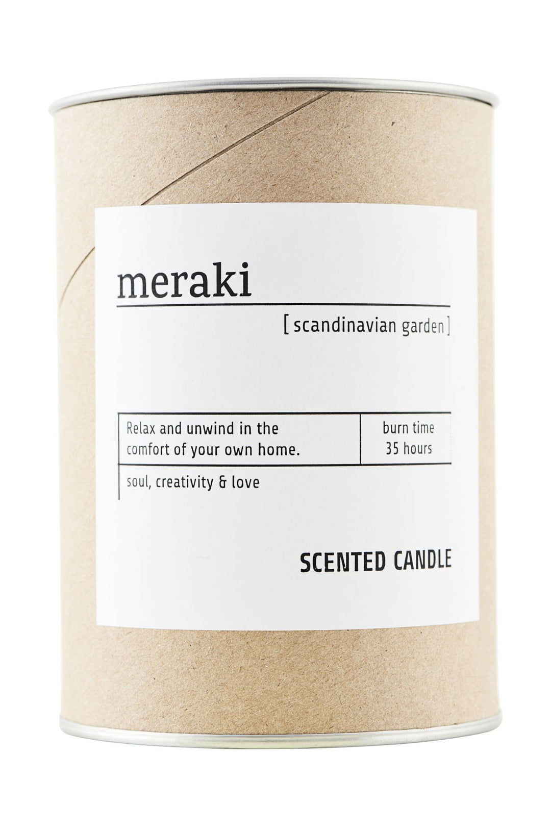 Scandinavian Garden Scented Candle, Lifestyle, Meraki - 3LittlePicks