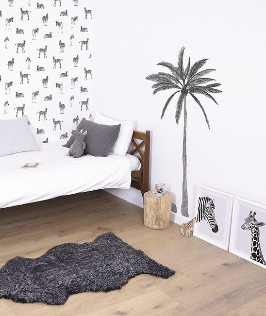 Monochrome Zebra Poster, Decor, Lilipinso - 3LittlePicks