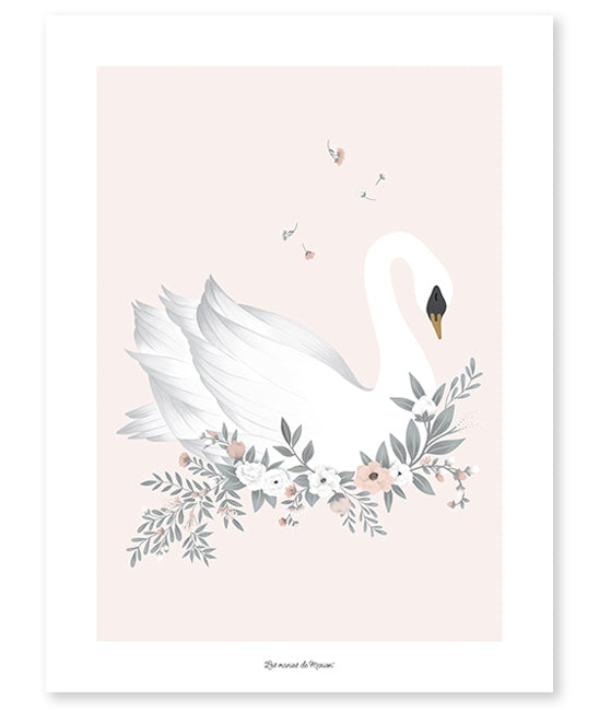Graceful Swan Poster