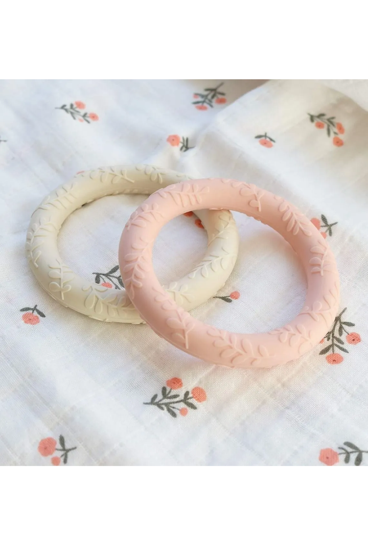 Classic Strawberry Cream Silicone Teether